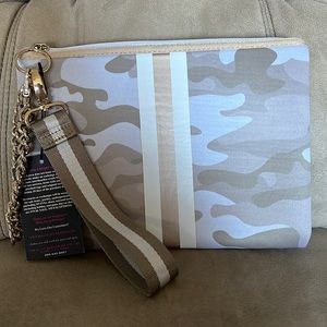 Haute Shore Sahara pattern clutch. NWT, never been used.